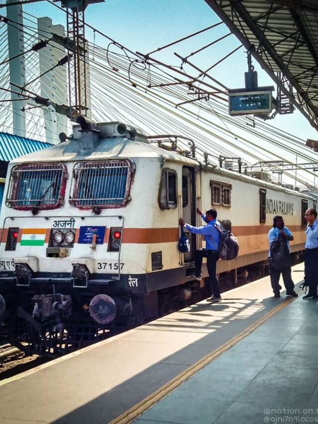 Ajni Wap7 Hog Central Railway 37157